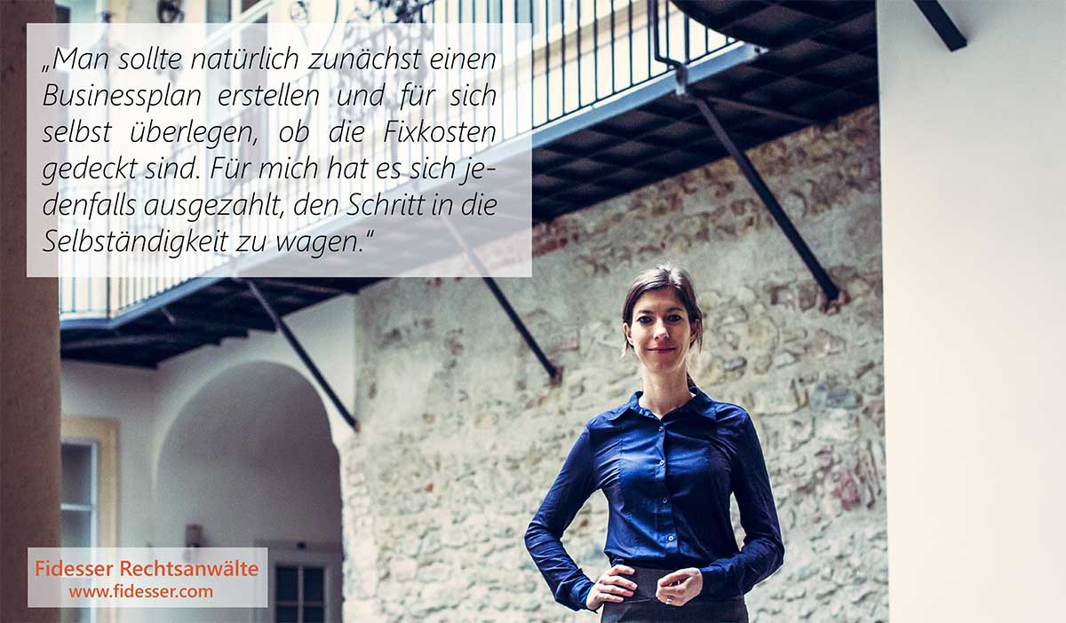 Titelbild: Startup Mag. Lisa-Maria Fidesser